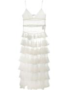 Alexander Mcqueen High Low Hem Lace Top