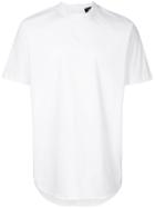 Dsquared2 - Collarless Short Sleeve Shirt - Men - Cotton/spandex/elastane - 50, White, Cotton/spandex/elastane