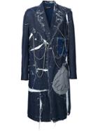 Icosae 'jean Couture' Coat, Men's, Size: Medium, Blue, Cotton