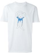 Société Anonyme Logo Print T-shirt, Men's, Size: L, White, Cotton