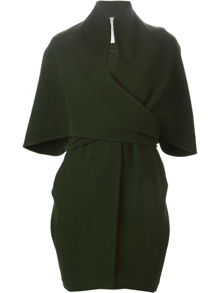 Sybilla 'kite' Coat, Women's, Size: 38, Green, Virgin Wool