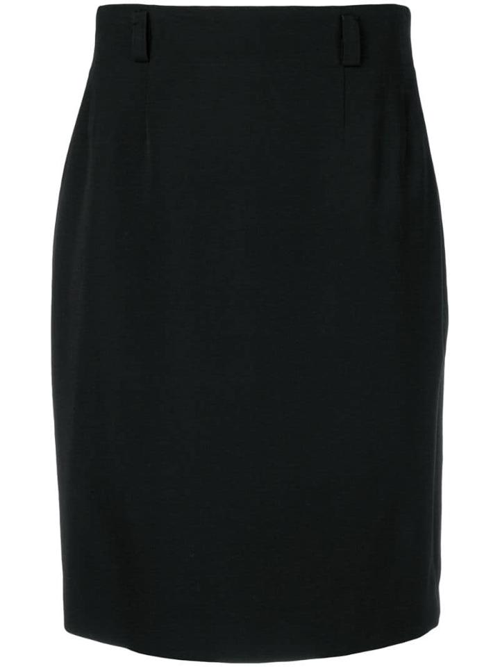 Jean Louis Scherrer Pre-owned Classic Pencil Skirt - Black
