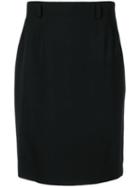 Jean Louis Scherrer Pre-owned Classic Pencil Skirt - Black