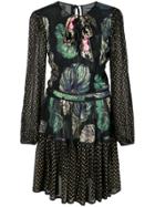 Cynthia Rowley Inverness Fish Bell Sleeve Dress - Black