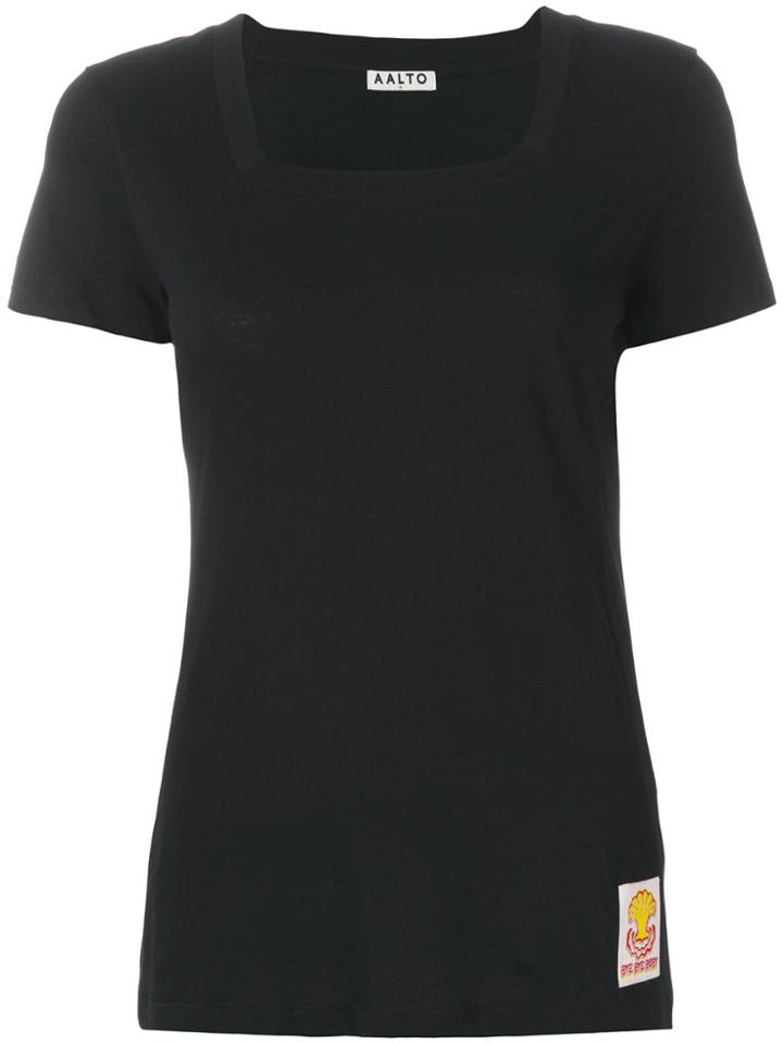 Aalto Square Neck Top - Black
