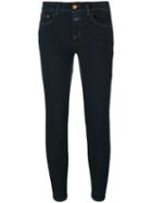 Closed Skinny Cropped Jeans, Women's, Size: 27, Blue, Cotton/polyester/spandex/elastane