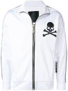 Philipp Plein Skull Print Jogging Jacket - White