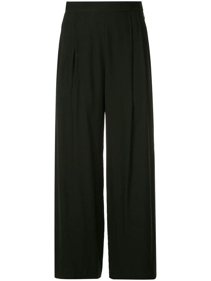 H Beauty & Youth High-waist Flared Trousers - Black
