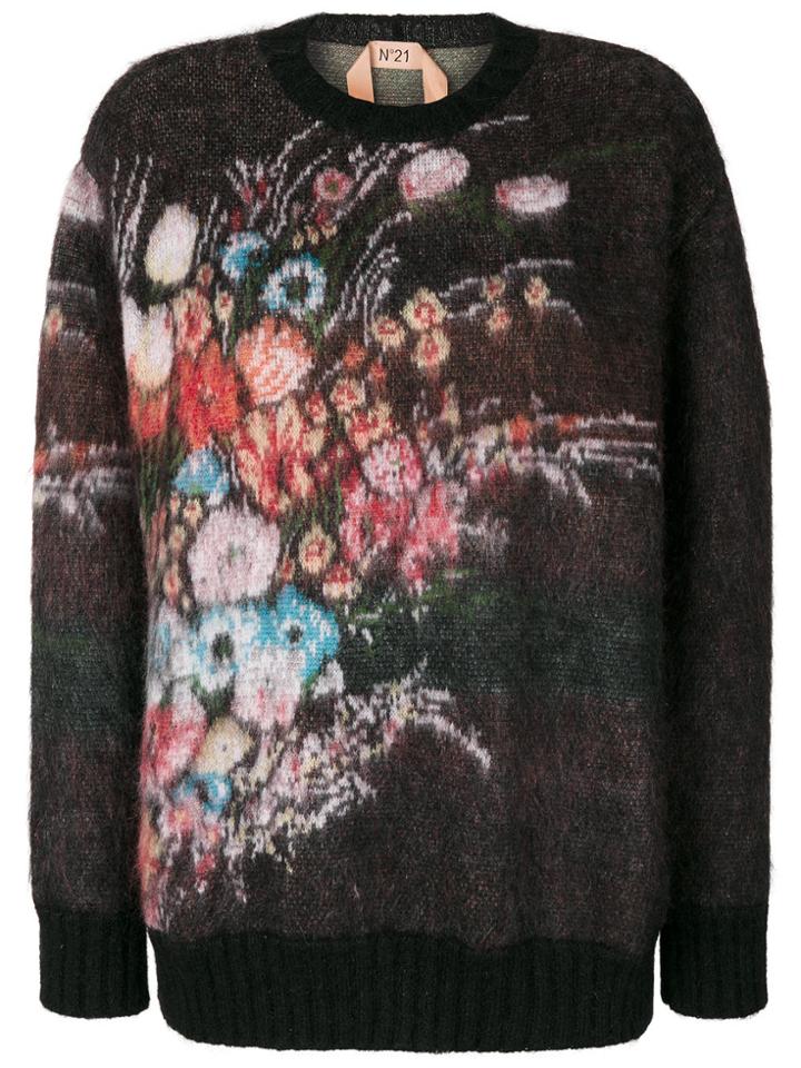 No21 Floral Jumper - Multicolour