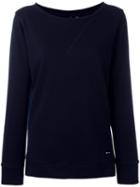Woolrich Boat Neck Sweatshirt, Women's, Size: Xs, Blue, Cotton