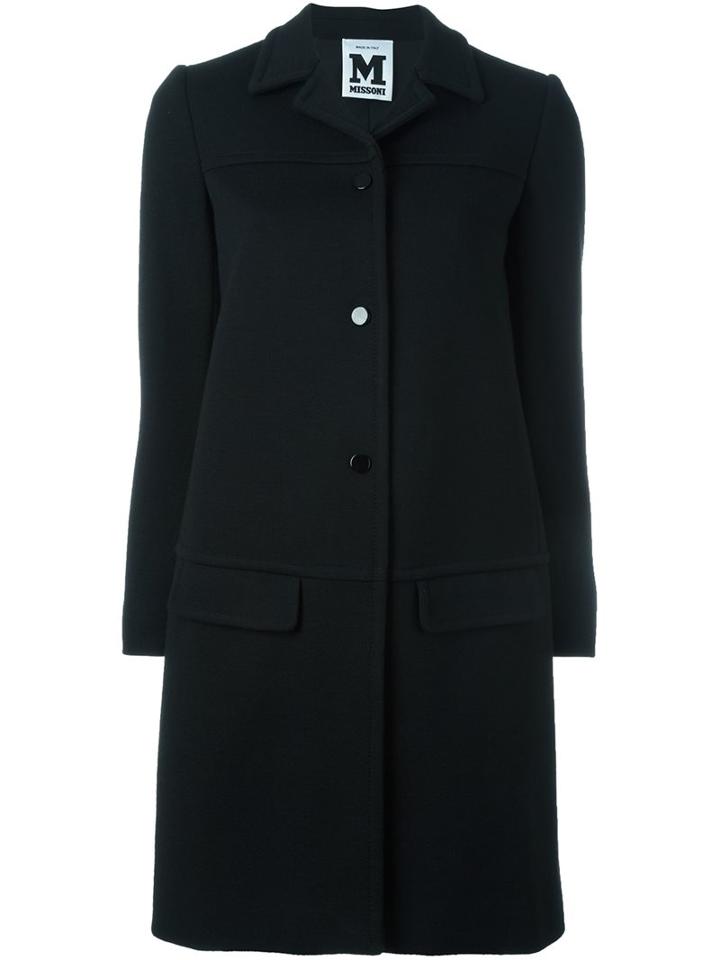 M Missoni Single Breasted Coat