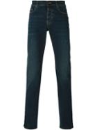 Saint Laurent Classic Slim Jeans, Men's, Size: 28, Blue, Spandex/elastane/cotton