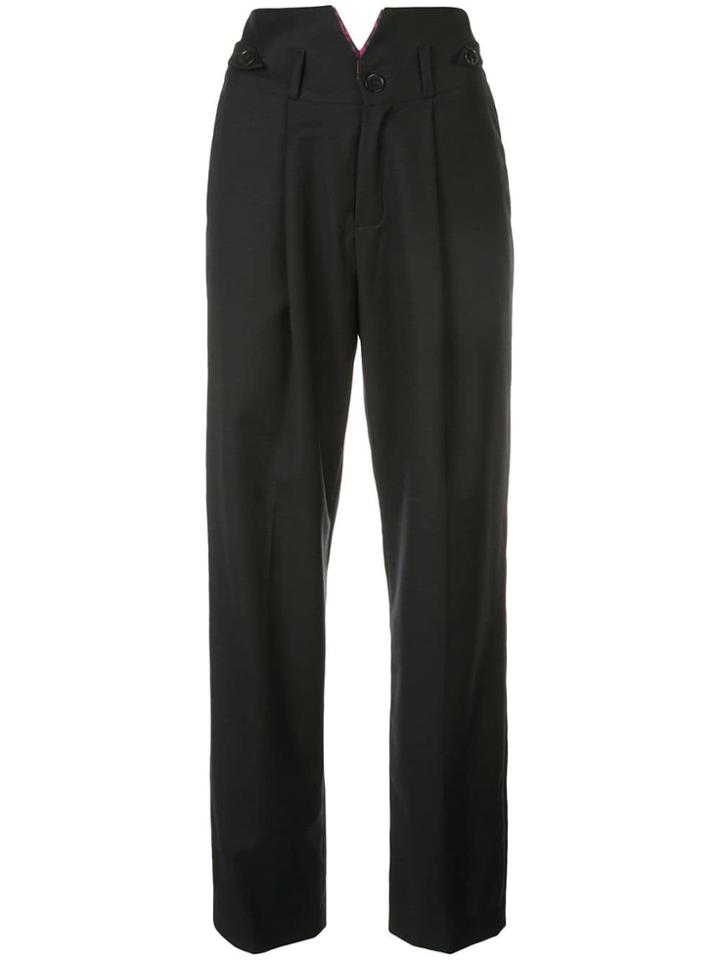 Fleur Du Mal V-yoke Trousers - White