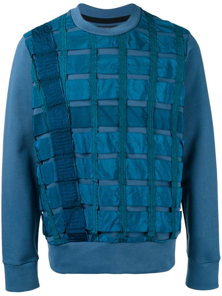 Christopher Raeburn 'remade Airbrake' Sweatshirt - Blue