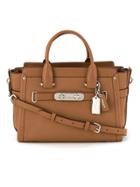 Coach Small 'swagger 27' Tote - Brown