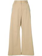 Maison Mihara Yasuhiro Side Stripe Trousers - Brown