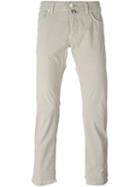 Jacob Cohen Slim Fit Trousers, Men's, Size: 33, Nude/neutrals, Cotton/spandex/elastane