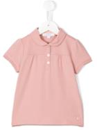 Burberry Kids Peter Pan Collar Polo Shirt, Girl's, Size: 10 Yrs, Pink/purple