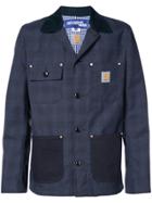 Junya Watanabe Comme Des Garçons Man Waterproof Laminated Check Jacket