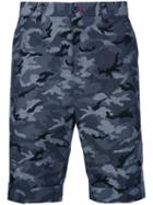 Loveless - Camouflage Shorts - Men - Cotton - 1, Blue, Cotton