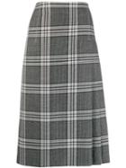 Marni Plaid Skirt - Grey