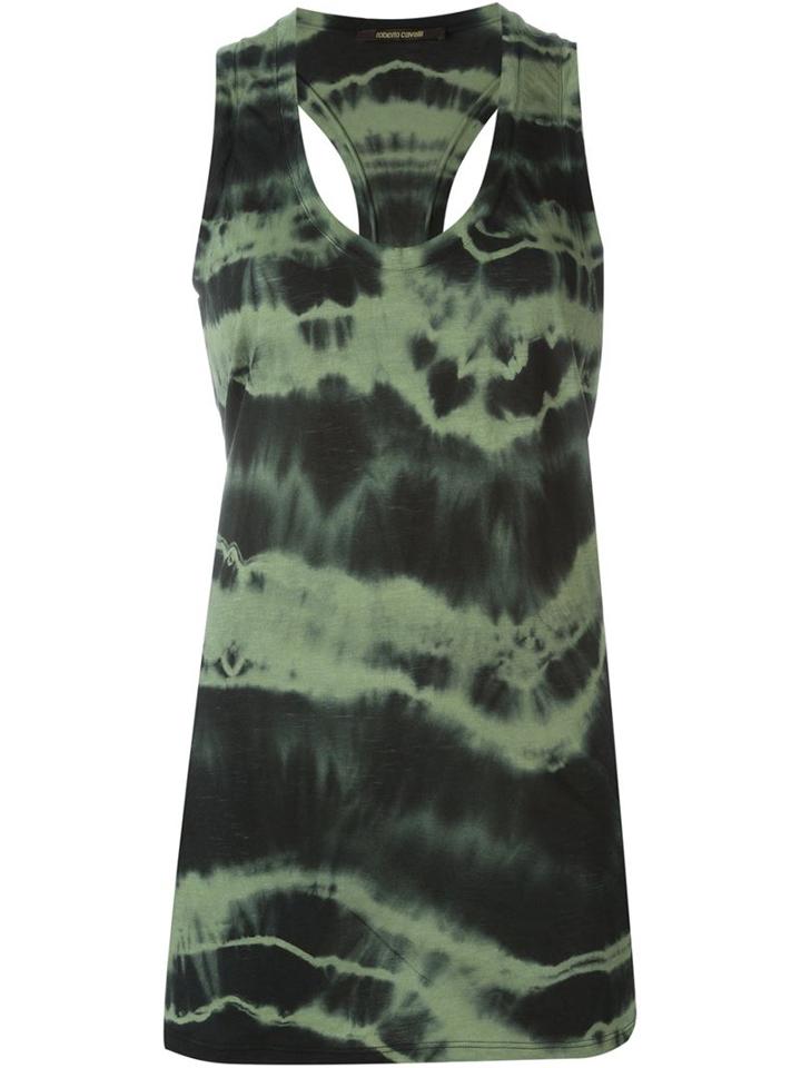 Roberto Cavalli Tie-dye Tank Top