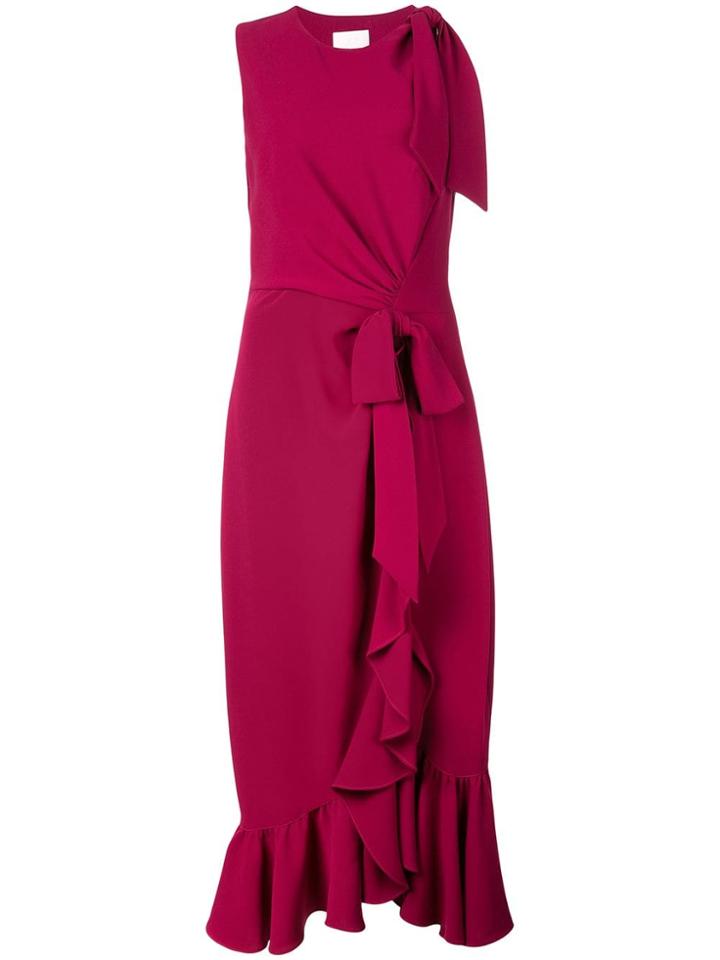 Cinq A Sept Nanon Dress - Red