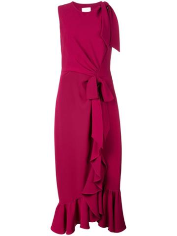 Cinq A Sept Nanon Dress - Red
