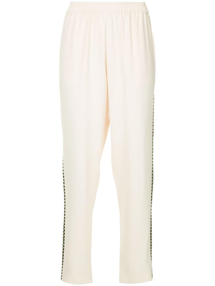 Layeur High Waist Tapered Trousers - Nude & Neutrals