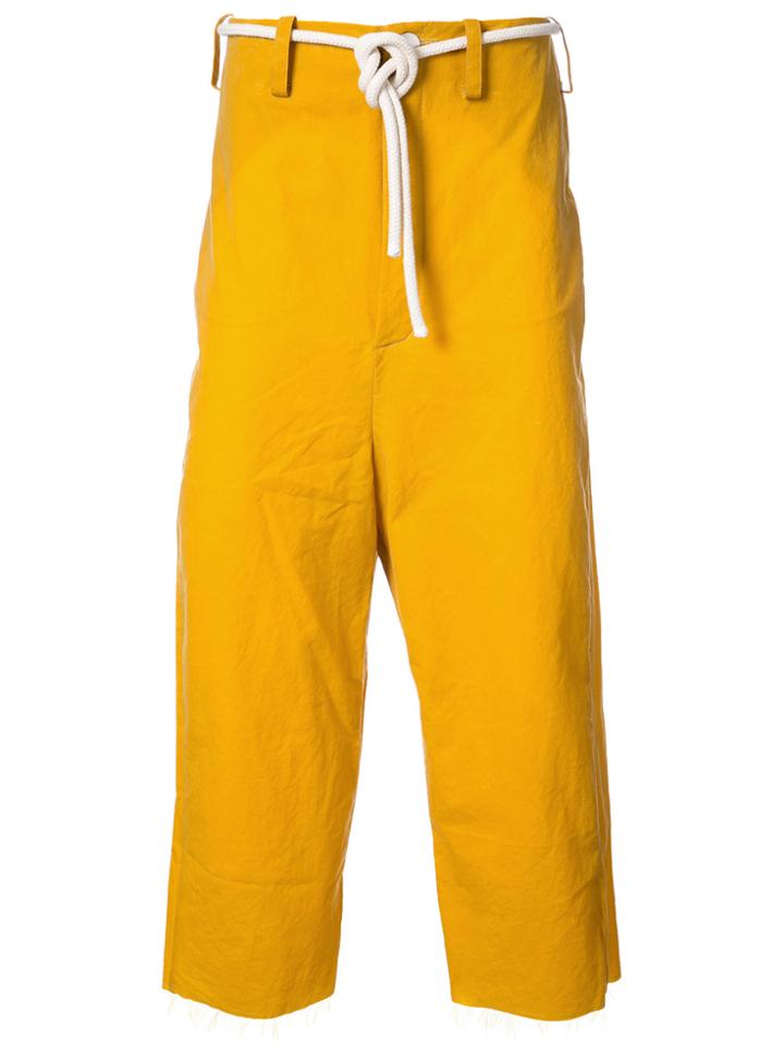 Toogood The Sculptor Trousers - Yellow & Orange