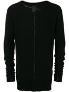 Thom Krom Seam Detail Jumper - Black