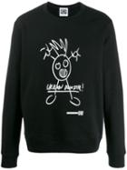 Les Hommes Logo-printed Sweatshirt - Black