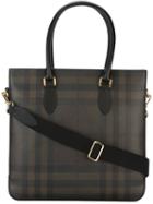 Burberry Checked Tote