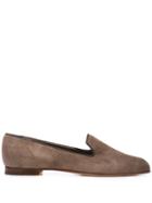Manolo Blahnik Slip-on Loafers - Grey