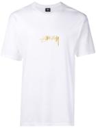 Stussy Embroidered Logo T-shirt - White