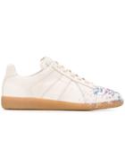 Maison Margiela Replica Sneakers, Women's, Size: 39, White, Leather/rubber