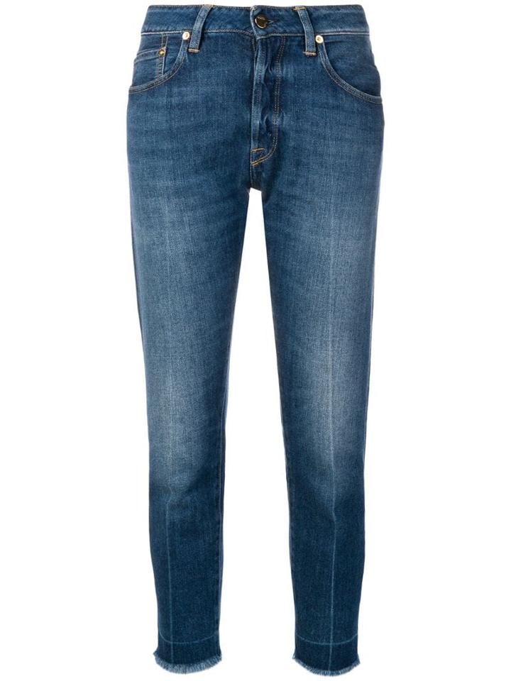 Golden Goose Jolly Cropped Jeans - Blue