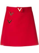 Valentino V Logo Skort - Red