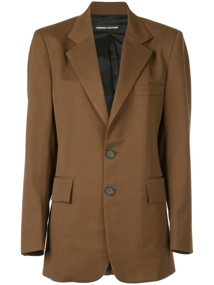 Kwaidan Editions Boyfriend Blazer - Brown