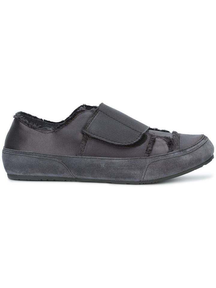 Pedro Garcia Strapped Sneakers - Grey