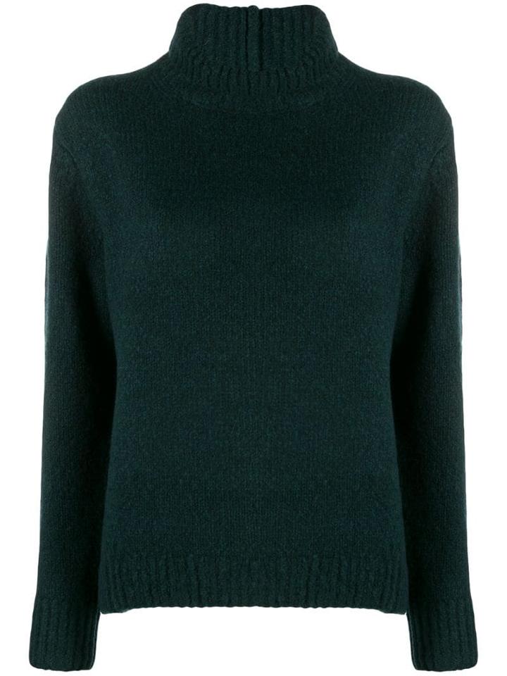 Acne Studios Ribbed High-neck Sweater - Green