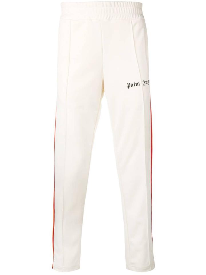 Palm Angels Rainbow Stripe Track Pants - Neutrals