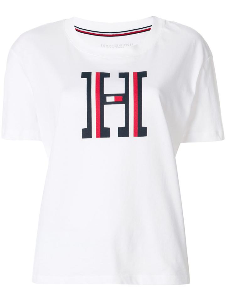 Tommy Hilfiger Graphic Print T-shirt - White