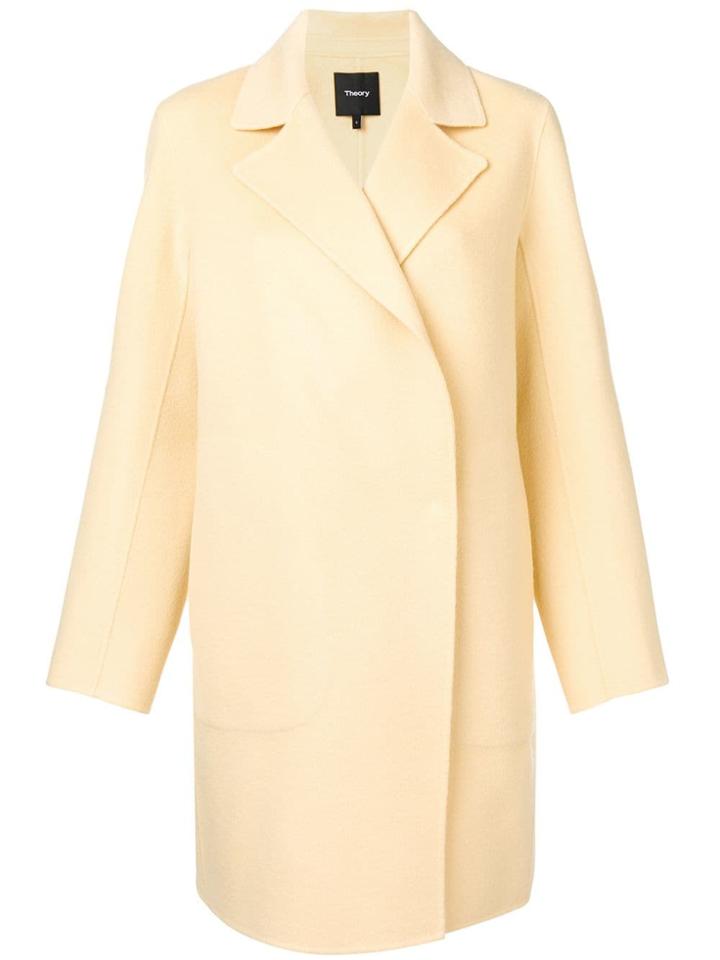Theory Double Face Coat - Neutrals