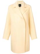 Theory Double Face Coat - Neutrals