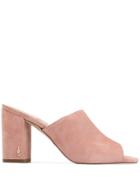 Sam Edelman Orlie Block Heel Mules - Pink