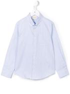 Gucci Kids Striped Shirt, Boy's, Size: 8 Yrs, Blue