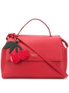 Tosca Blu Hanging Cherry Tag Tote - Red
