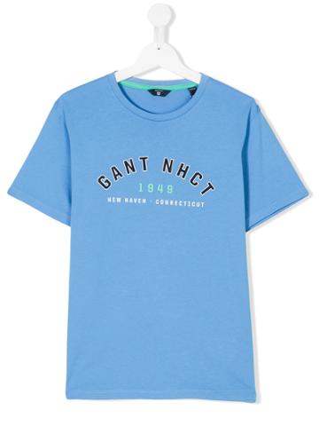 Gant Kids Printed T-shirt - Blue