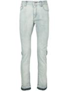 Loveless Slim-fit Side Stripe Jeans - Blue